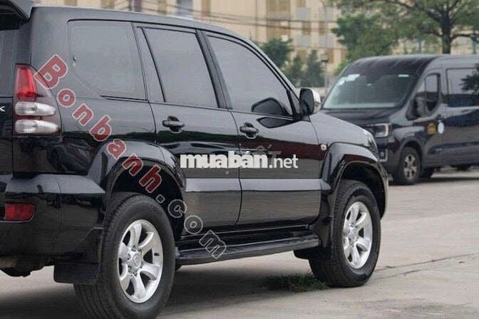 Prado GX 2.7 AT 2008 - 440 Triệu màu đen