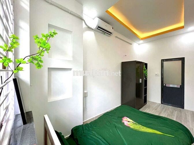 Căn Hộ 2PN + 1PK 60M2 Ban Công Full NT Điện Tính Theo Giá Nhà Nước
