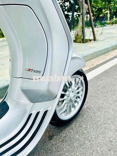 Vespa Sprint S125 bạc porsche đk 4/2024