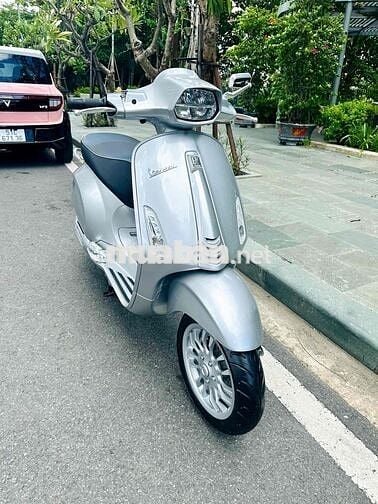Vespa Sprint S125 bạc porsche đk 4/2024