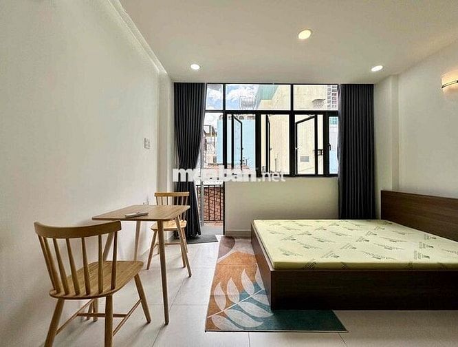 🏠Cho thuê Studio ban công Full nội thất Trần Hưng Đạo, Q1 giá siêu rẻ