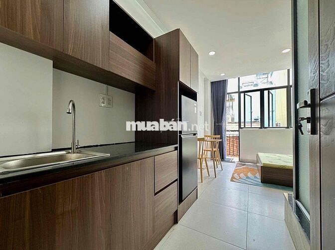 🏠Cho thuê Studio ban công Full nội thất Trần Hưng Đạo, Q1 giá siêu rẻ