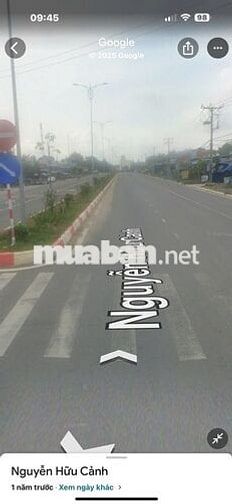 bán gấp 120m ngang 6m mặt tiền Nguyễn Hữu Cảnh trung tầm Nhơn Trạchj