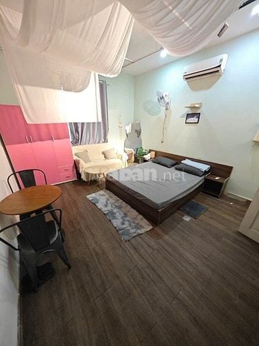 Cho Thuê căn Hộ D2d Võ thị sáu mặt tiền D9 Studio dạng homestay full n