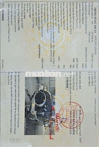 Cần bán Daihatsu Terios đời 2007, 31 vạn Km