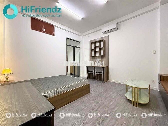 Căn hộ 1PN tách bếp, Full nội thất, Máy giặt riêng ngay CV Gia Định
