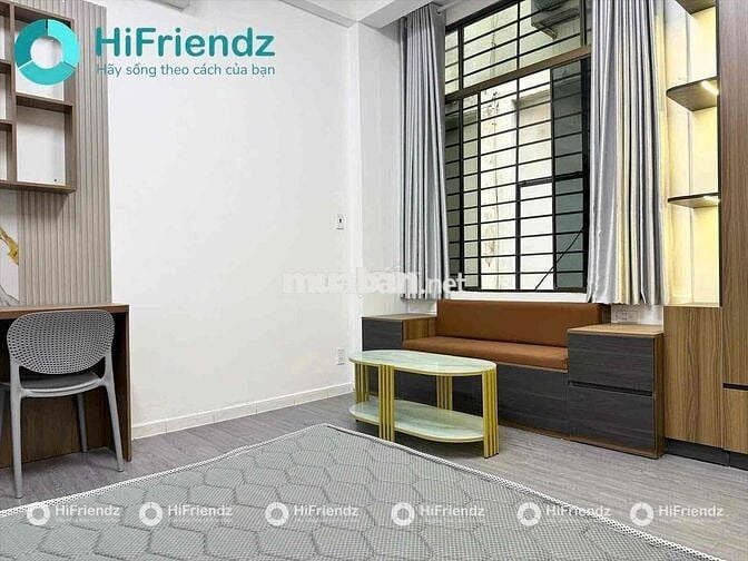 Căn hộ 1PN tách bếp, Full nội thất, Máy giặt riêng ngay CV Gia Định