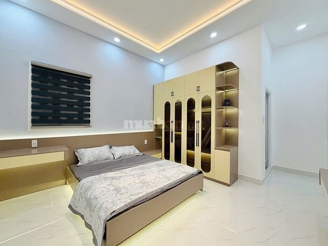 ⭐️Nhà tuyệt đẹp DT:4x15m Cao cấp hẻm xe hơi Dương Quảng Hàm, P6.