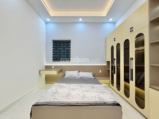 ⭐️Nhà tuyệt đẹp DT:4x15m Cao cấp hẻm xe hơi Dương Quảng Hàm, P6.
