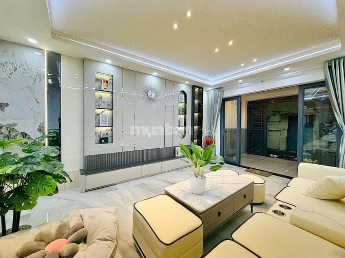 ⭐️Nhà tuyệt đẹp DT:4x15m Cao cấp hẻm xe hơi Dương Quảng Hàm, P6.