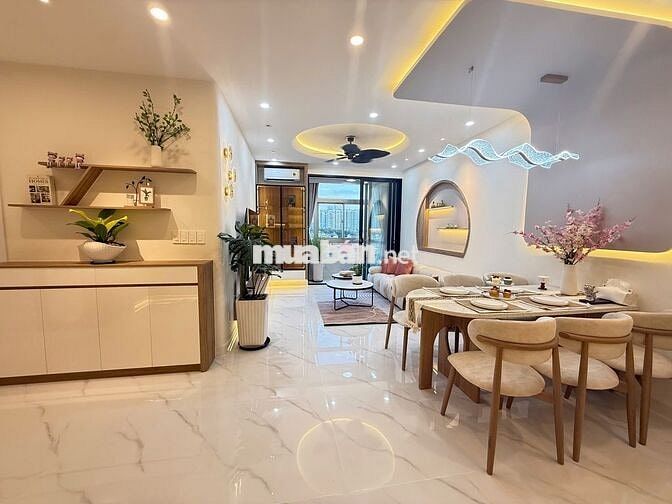 Bán căn hộ Sky Garden 1: 3PN 91m2 căn góc, Full nội thất cao cấp.