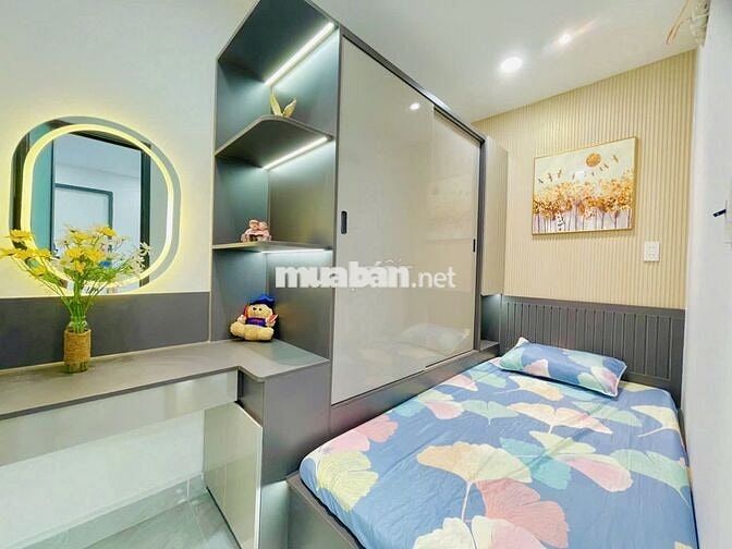 Bán căn góc 2MT Cô Giang, DT: 5x6 , KC: 2 tầng full nội thất