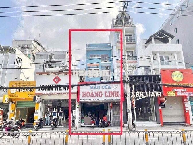 Cho thuê nhà 3 Lầu Mặt Tiền Nguyễn Thị Thập - Vị trí sung nhất trục