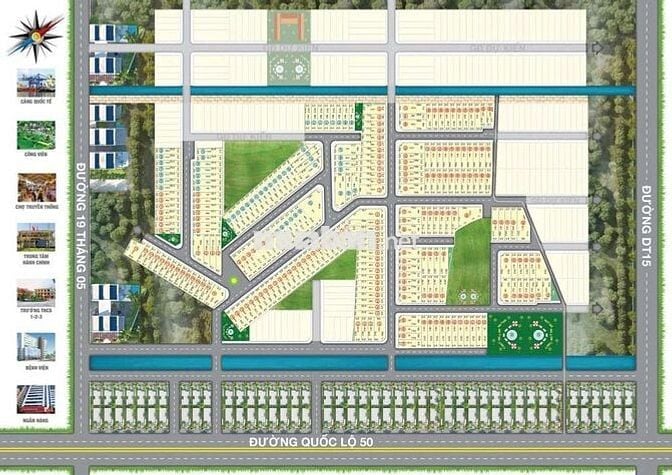 Mua Bán - Ký Gửi đất nền Dự Án Tân Lân Residence Cần Đước. Chính chủ