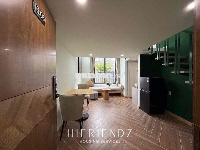 CĂN HỘ DUPLEX GẦN ĐH HUIT, ĐH VĂN HIẾN ĐẦY ĐỦ NỘI THẤT BAN CÔNG