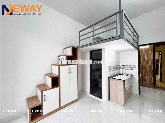 CĂN HỘ DỊCH VỤ MỚI XÂY - BANCOL RIÊNG THOÁNG MÁT - BẢO VỆ 24/7