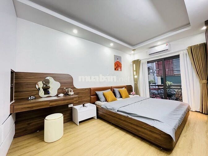 VIP! Trương Định nhà đẹp mặt ngõ thông,2 thoáng,full nội thất 45m2 *5T