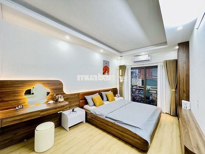VIP! Trương Định nhà đẹp mặt ngõ thông,2 thoáng,full nội thất 45m2 *5T