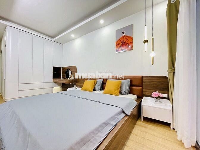VIP! Trương Định nhà đẹp mặt ngõ thông,2 thoáng,full nội thất 45m2 *5T