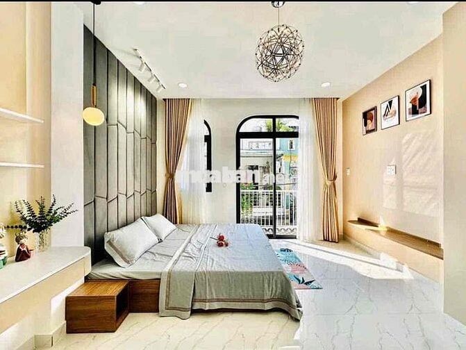 SIÊU PHẨM NHÀ PHỐ NGAY LÊ QUANG ĐỊNH,P1,GÒ VẤP-GIÁ:5TỶ250/65M2(5X13)