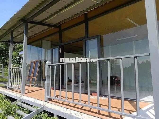 Bán 1000m2 đất tặng nhà lắp ghép mới tinh,gần QL1A,Long Khánh Đồng Nai