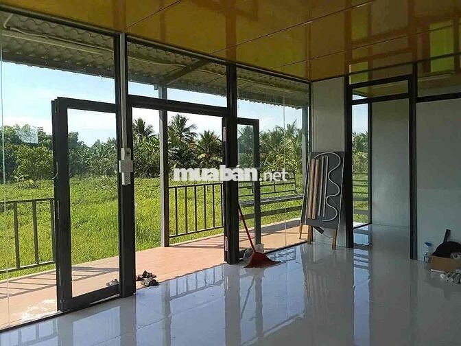 Bán 1000m2 đất tặng nhà lắp ghép mới tinh,gần QL1A,Long Khánh Đồng Nai