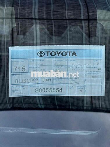 Toyota Yaris Cross 2025 1.5-7 km- Xe mới 99.99%