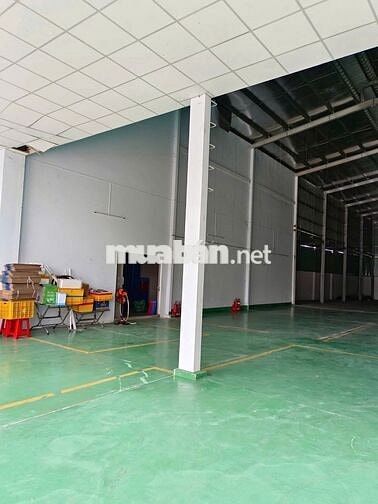 Kho xưởng mới xây 720m², nền epoxy sạch đẹp Chỉ 45 triệu/tháng