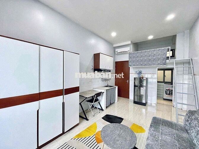 CHO THUÊ PHÒNG 2 KHÔNG GIAN NGỦ DUPLEX + STUDIO NGAY CẦU VƯỢT 3/2