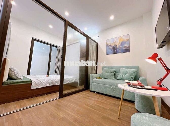 Phòng 1PN 35m2 tách bếp_full nt, mg riêng_Điện Biên Phủ, Bình Thạnh