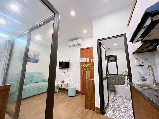 Phòng 1PN 35m2 tách bếp_full nt, mg riêng_Điện Biên Phủ, Bình Thạnh