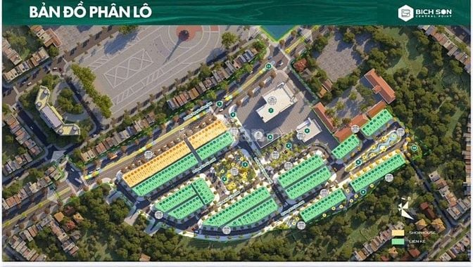 Cần bán lô view vườn hoa hướng Nam 85m2 giá 3ty847 không gian thoáng 