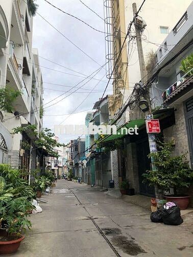 Nhà cho thuê Liên khu 16-18, BT (1 lầu suốt 2WC) nhà trống, hẻm thông