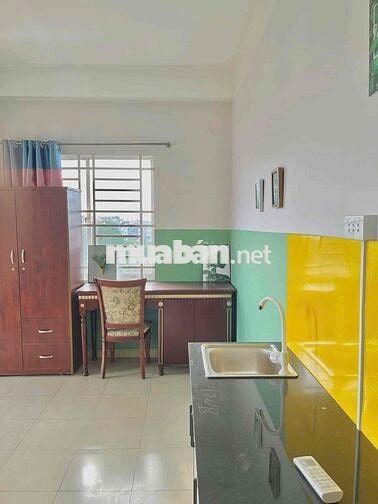 Pass phòng 45m2 ban công, gần bến xe miền đông QL13, Bình Thạnh