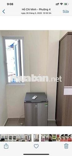 cho thuê phòng trọ hẻm cụt rất an ninh.