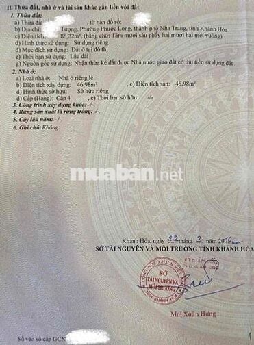 Bán Nhà Đất Đối Diện Công Viên Dã Tượng Cách Biển 700m Hướng Đông Nam