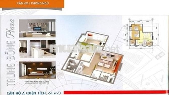🔥CHO THUÊ CHUNG CƯTRUNG ĐÔNG 2PN 2WC giá tốt 🔥