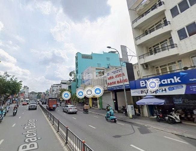 GIẢM 500 TRIỆU NHÀ MẶT TIỀN BẠCH ĐĂNG - BÌNH THẠNH CHỈ CÒN 16.5 TỶ SHR