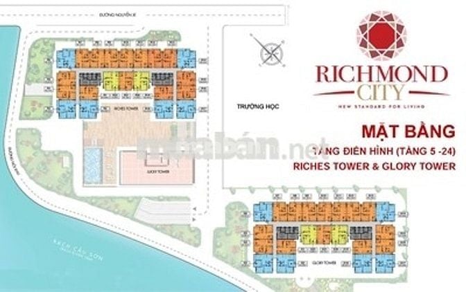CHO THUÊ CĂN HỘ RICHMOND TẠI NGUYỄN XÍ BÌNH THẠNH