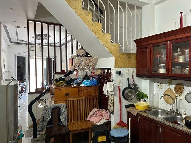 NHÀ 4 LẦU CHU VĂN AN Q6 (3,5X11,5) GIÁ 13 TỶ