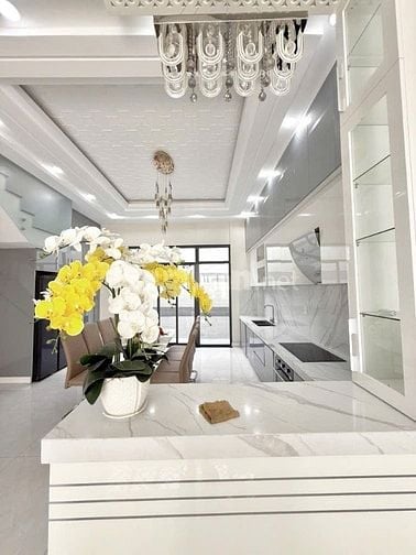 Nhà đẹp 4 tầng, 6.4m x 13m (80m2), Huỳnh Tấn Phát (Nhà Bè), nhỉnh 8 tỷ
