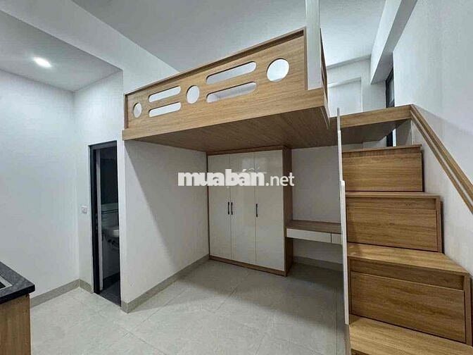 CCMN PHỐ TRƯỜNG CHINH. GÁC XÉP . THANG MÁY. FULL ĐỒ. GIÁ 5Tr8