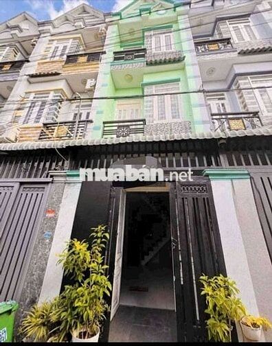 Nhà trệt 2 lầu 3pn 3 vs hẻm xe hơi