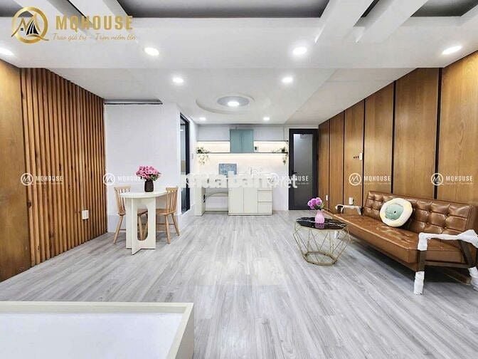 Căn hộ cao cấp 40m2 thoáng mát.FULL NỘI THẤT MỚI KENG + MÁY GIẶT RIÊNG