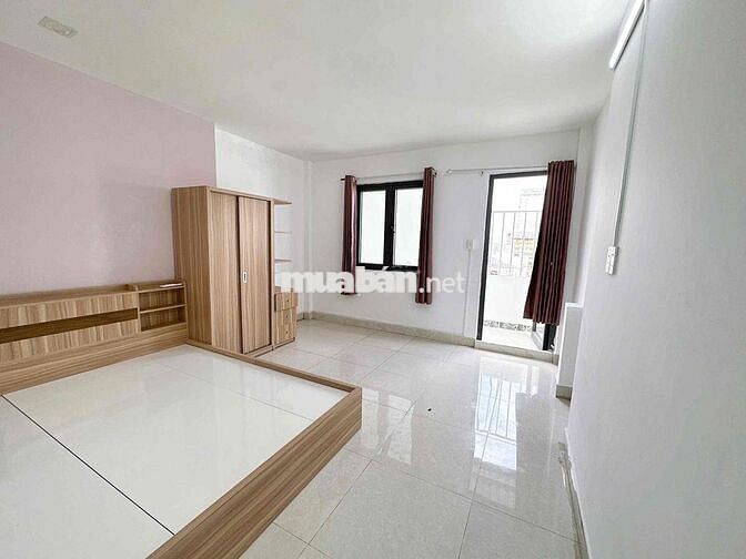 SIÊU PHẨM CĂN HỘ STUDIO TÁCH BẾP CÓ BAN CÔNG NỘI THẤT CƠ BẢN
