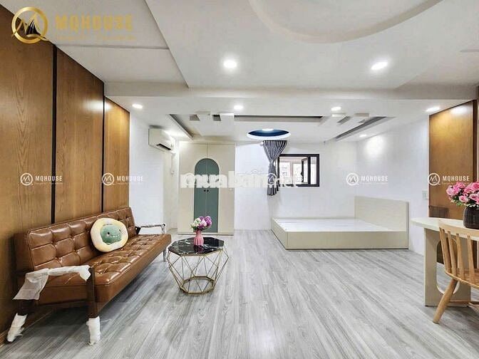 Căn hộ cao cấp 40m2 thoáng mát.FULL NỘI THẤT MỚI KENG + MÁY GIẶT RIÊNG