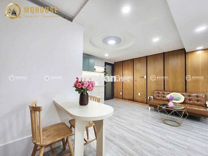 Căn hộ cao cấp 40m2 thoáng mát.FULL NỘI THẤT MỚI KENG + MÁY GIẶT RIÊNG