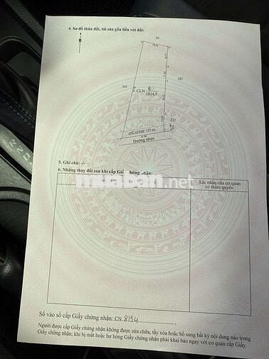 BÁN GẤP LÔ ĐẤT NGAY TRUNG TÂM ĐỊNH AN, DĨ AN - CHÍNH CHỦ, GIÁ CHỈ 2 TỶ