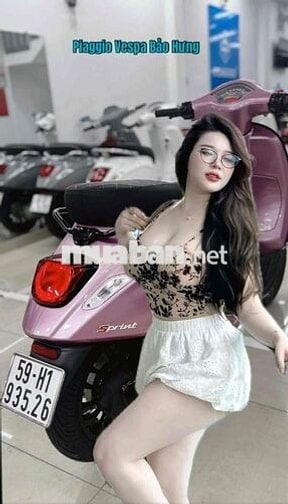 Vespa Sprint Màu Hồng Mới 2025  Xe chính chủ