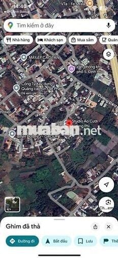 Bán đất Định Hoà Thủ Dầu Một, 98m² thổ cư, đường 5m ô tô vào ở ngay